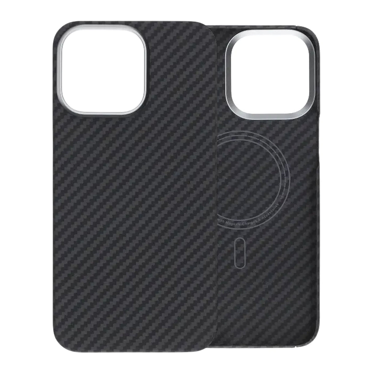 iPhone 15 Pro Max Deksel Kevlar MagSafe Svart