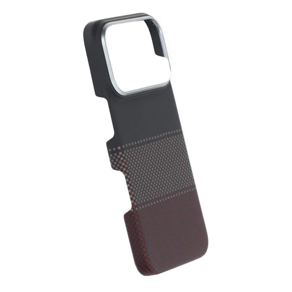 iPhone 17 Pro Deksel Kevlar MagSafe Svart Rød