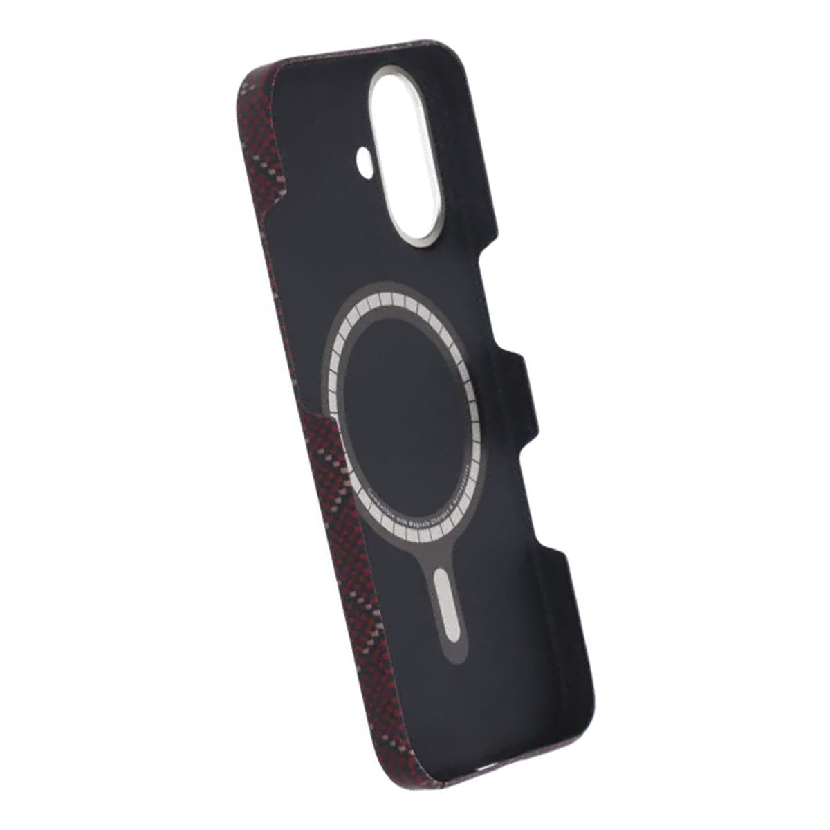 iPhone 17 Deksel Kevlar MagSafe Rød