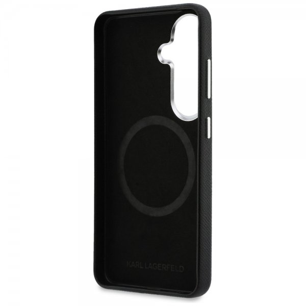 Karl Lagerfeld Samsung Galaxy S26 Plus Deksel Saffiano MagSafe Svart