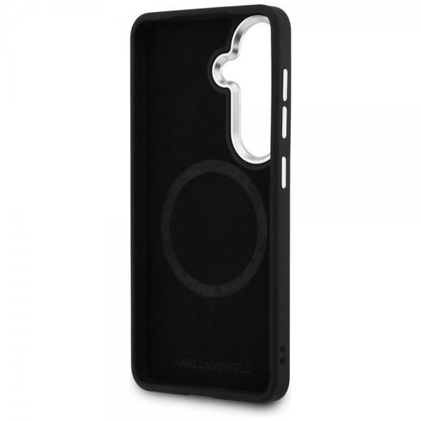 Karl Lagerfeld Samsung Galaxy S26 Deksel Perforated Logo MagSafe Brun