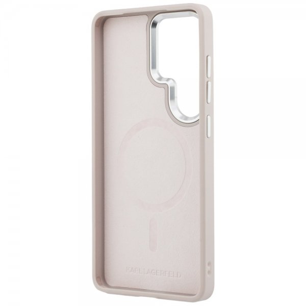 Karl Lagerfeld Samsung Galaxy S26 Ultra Deksel Embossed MagSafe RSG Rosa