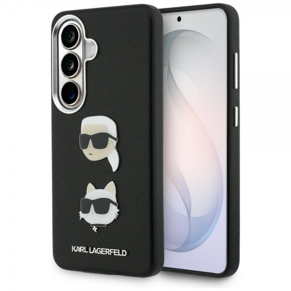 Karl Lagerfeld Samsung Galaxy S26 Deksel Saffiano Karl & Choupette Svart
