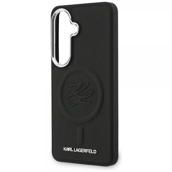 Karl Lagerfeld Samsung Galaxy S26 Deksel Embossed MagSafe Svart