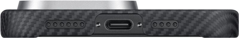 Pitaka iPhone 16 Pro Max Deksel Edge MagSafe Black/Grey Twill