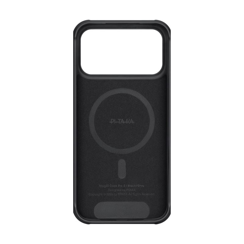Pitaka iPhone 17 Pro Deksel Cairn MagSafe Black/Grey Twill