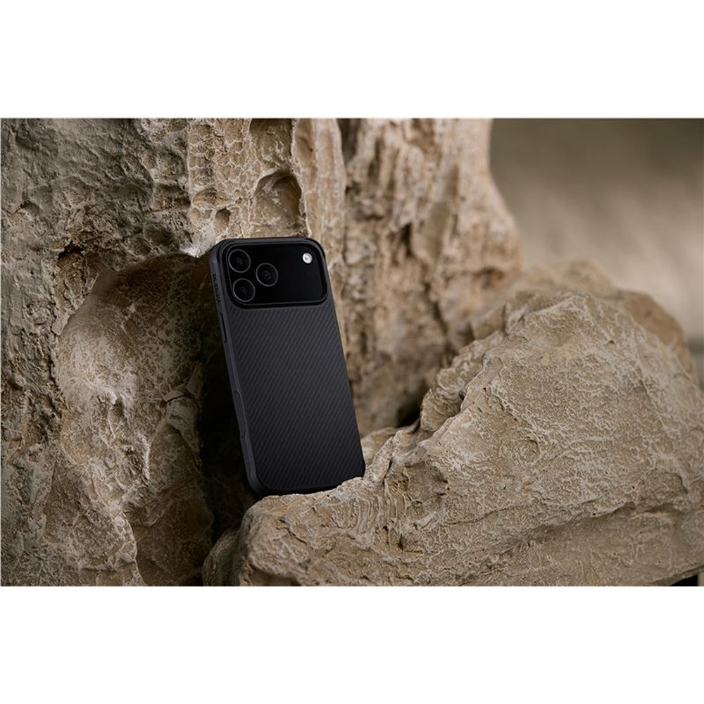 Pitaka iPhone 17 Pro Deksel Cairn MagSafe Black/Grey Twill