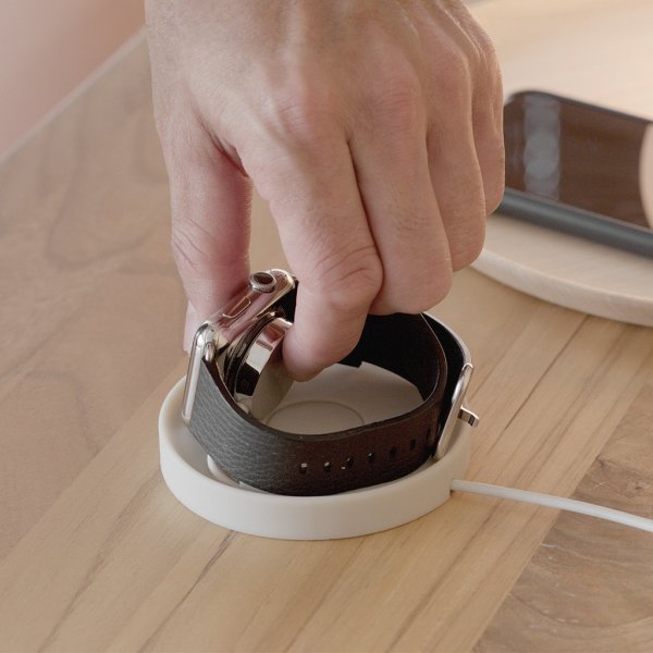 Bluelounge Kosta Ladeklosser Apple Watch Mørk Grå
