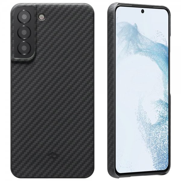 Pitaka Samsung Galaxy S22 Deksel MagEZ Case 2 Black/Grey Twill