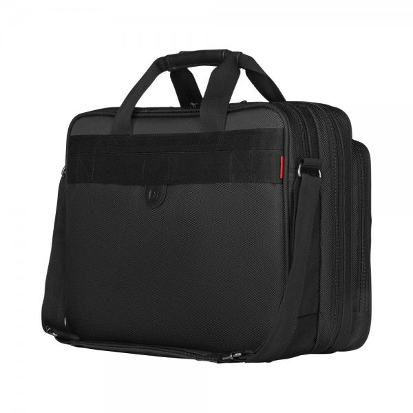 Wenger Legacy 16" Double Gusset Dataveske Grå/Svart