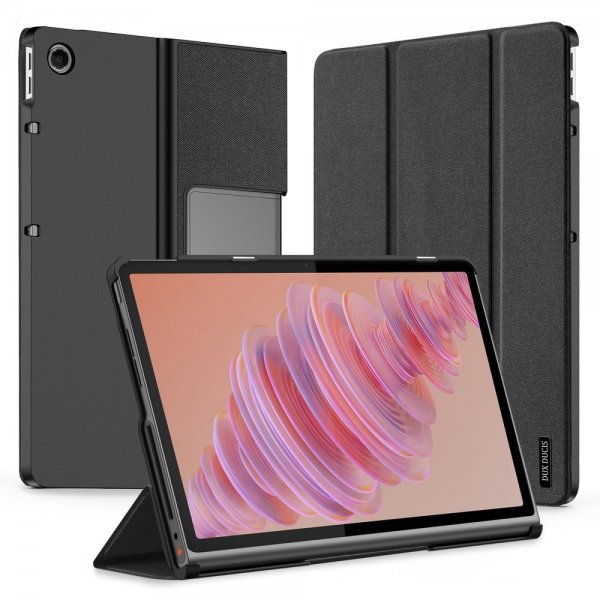 Dux Ducis Lenovo Tab Plus Etui Domo Series Svart