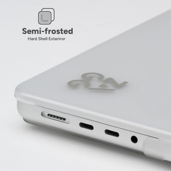 Zagg MacBook Air 13 M2 (A2681)/M3 (A3113) Deksel Hardshell Transparent