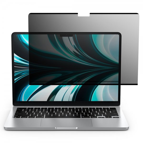 Spigen MacBook Air 13 M2/M3/M4 Skjermbeskytter Safe View