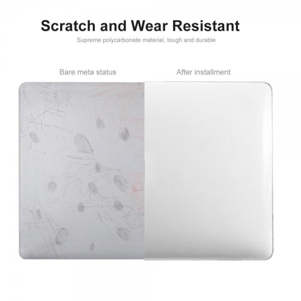 ENKAY Macbook Air 15 M2 (A2941)/M3 (A3114) Deksel Hardplast Rød