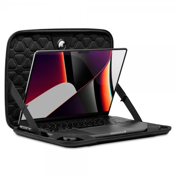 Spigen Laptop Etui 16" Rugged Armor Pro Pouch Svart