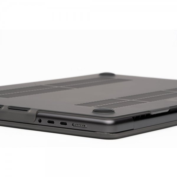 Zagg MacBook Pro 14 M1 (A2442)/M2 (A2779)/M3 (A2918 A2992) Deksel Hardshell Smoke