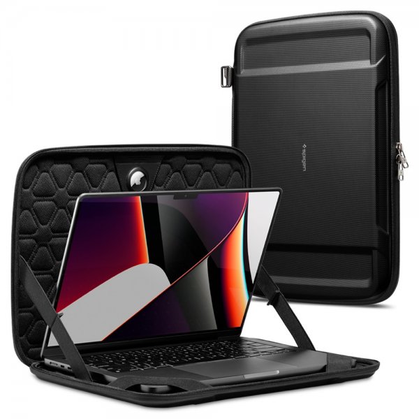 Spigen Laptop Etui 14" Rugged Armor Pro Pouch Svart