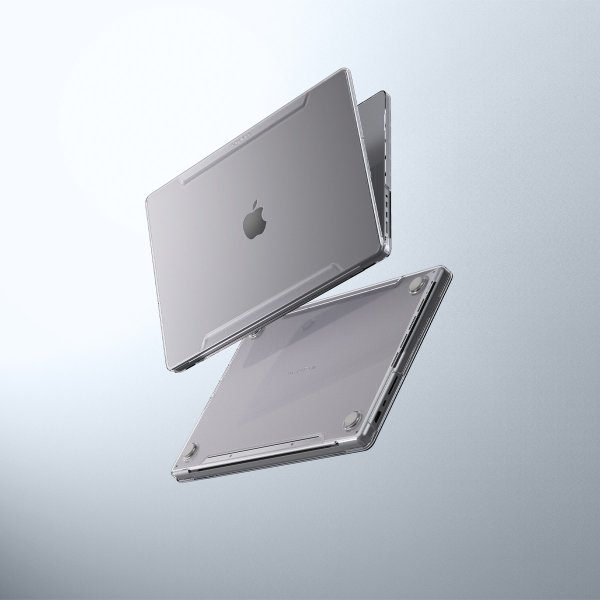 Spigen MacBook Pro 16 M1 (A2485)/M2 (A2780)/M3 (A2991) Deksel Thin Fit Crystal Clear