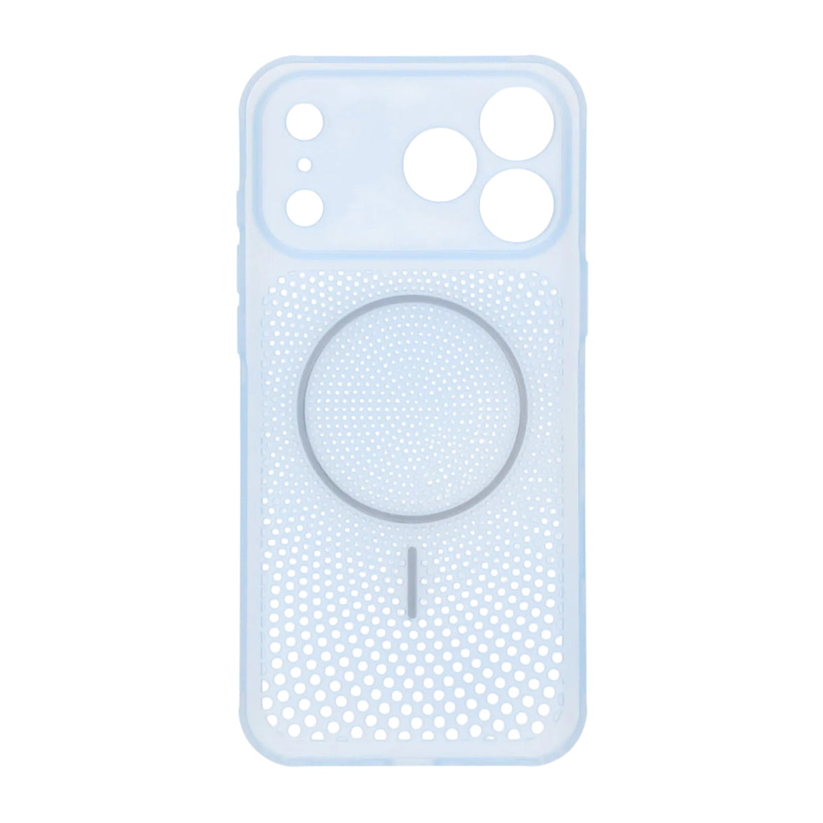 iPhone 17 Pro/iPhone 18 Pro Deksel Ventilert MagSafe Blå