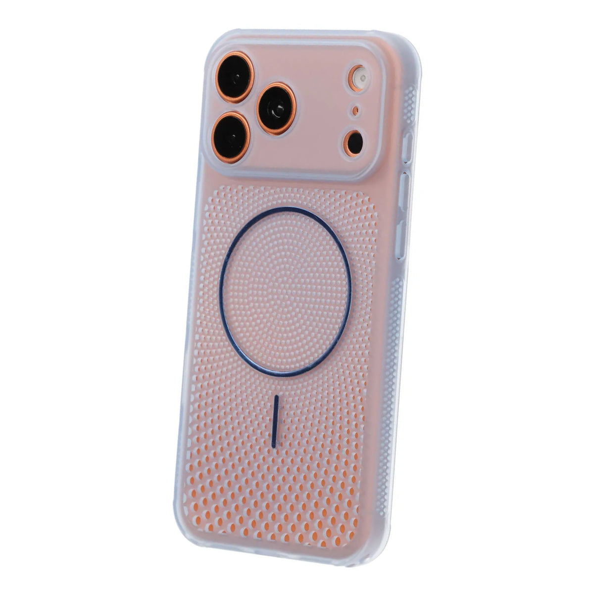 iPhone 17 Pro Max/iPhone 18 Pro Max Deksel Ventilert MagSafe Blå