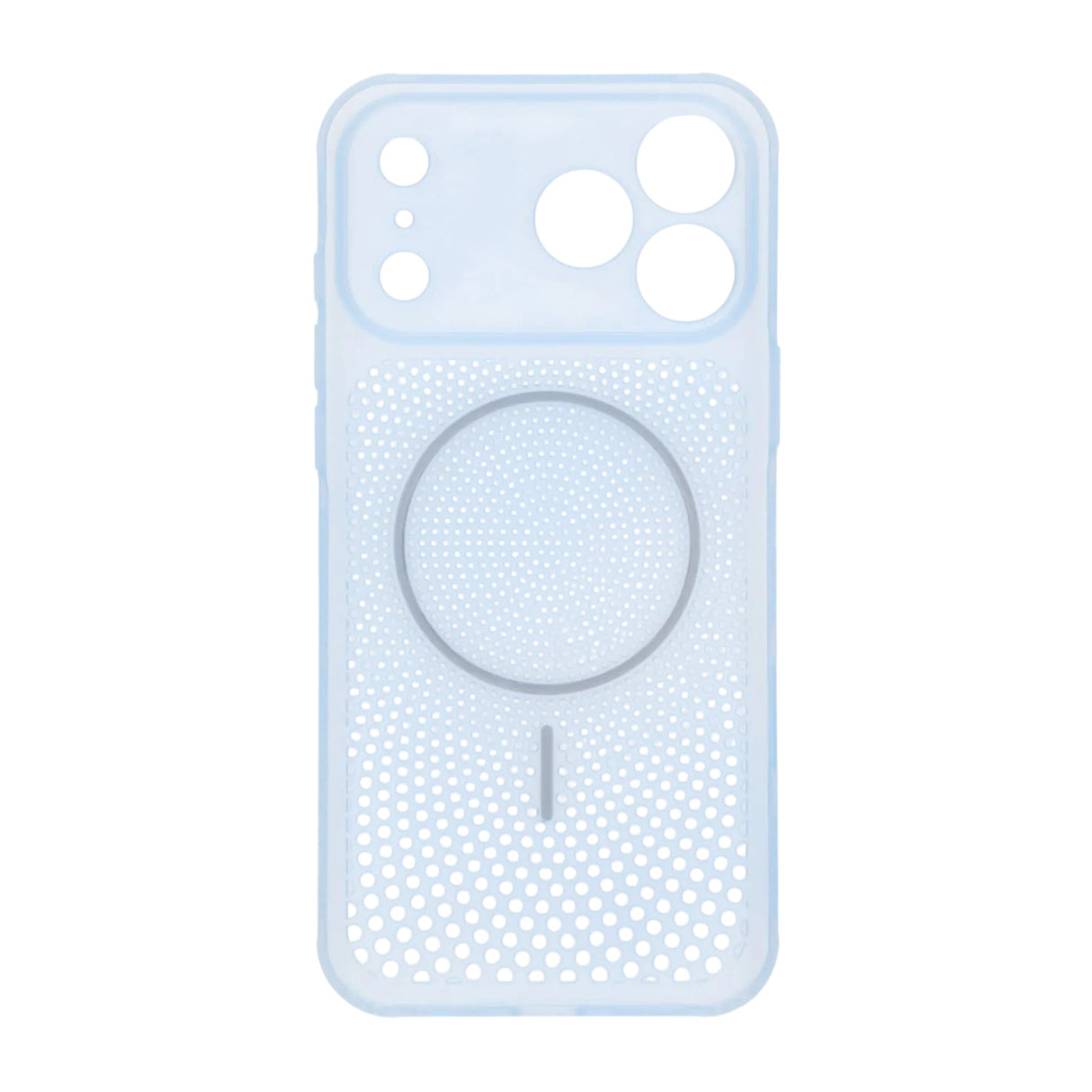 iPhone 17 Pro Max/iPhone 18 Pro Max Deksel Ventilert MagSafe Blå