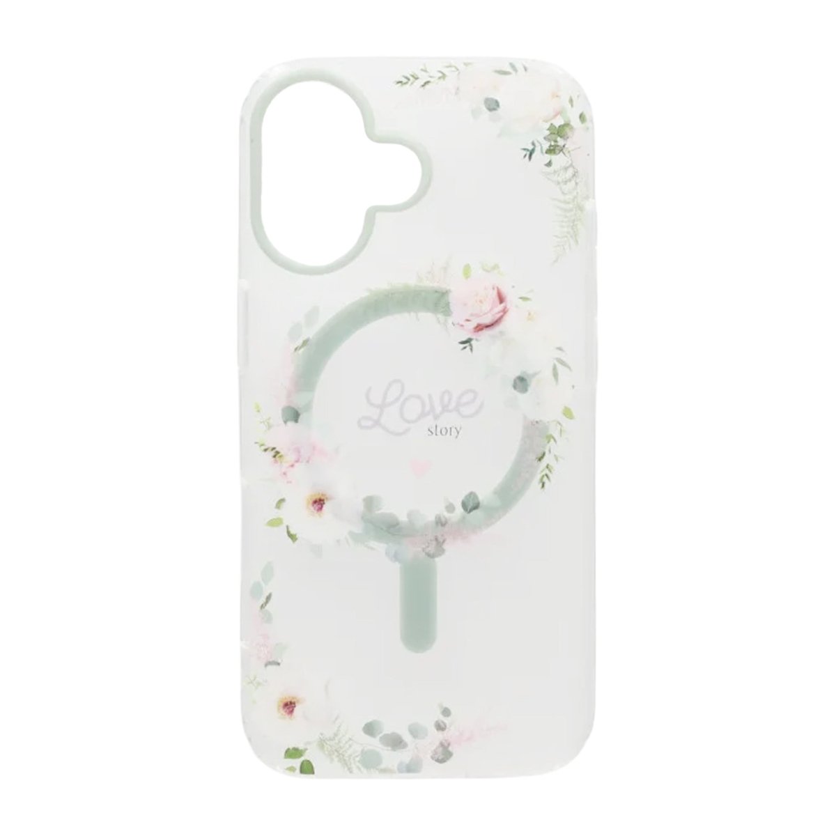 iPhone 17 Deksel Floral Matte MagSafe Love Story
