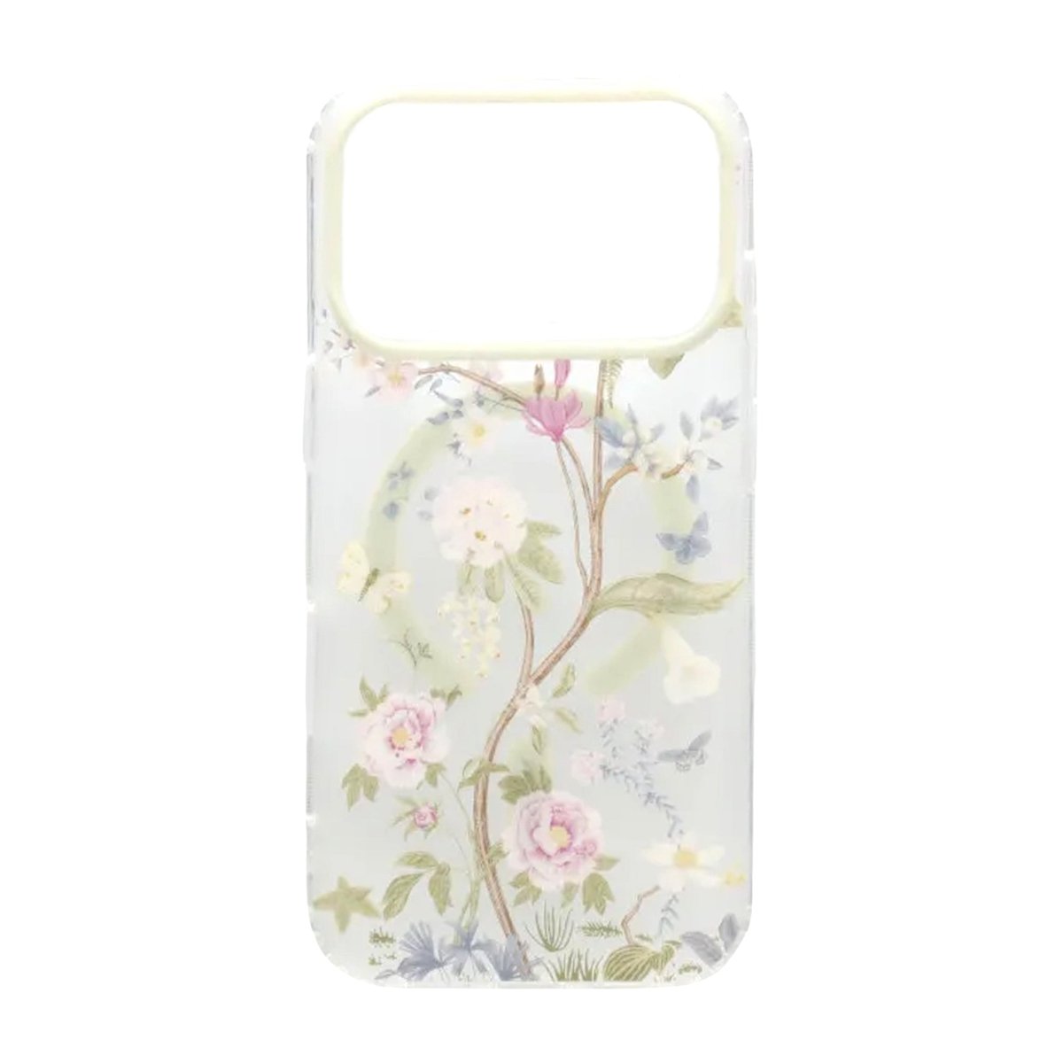 iPhone 17 Pro Deksel Floral Matte MagSafe Beige