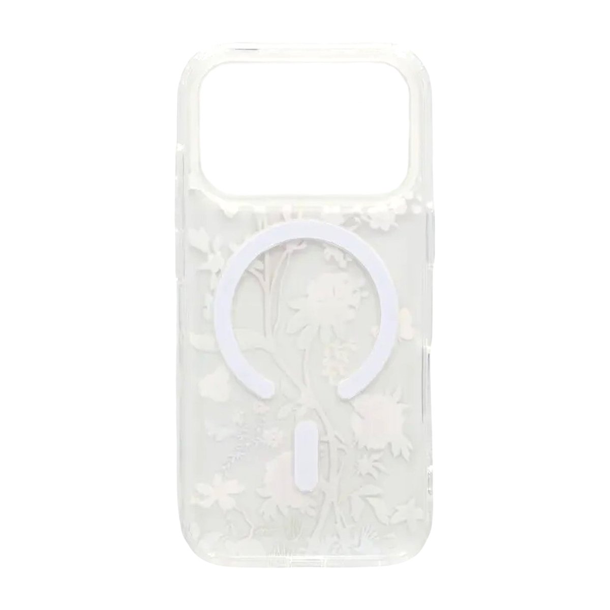 iPhone 17 Pro Max Deksel Floral Matte MagSafe Beige