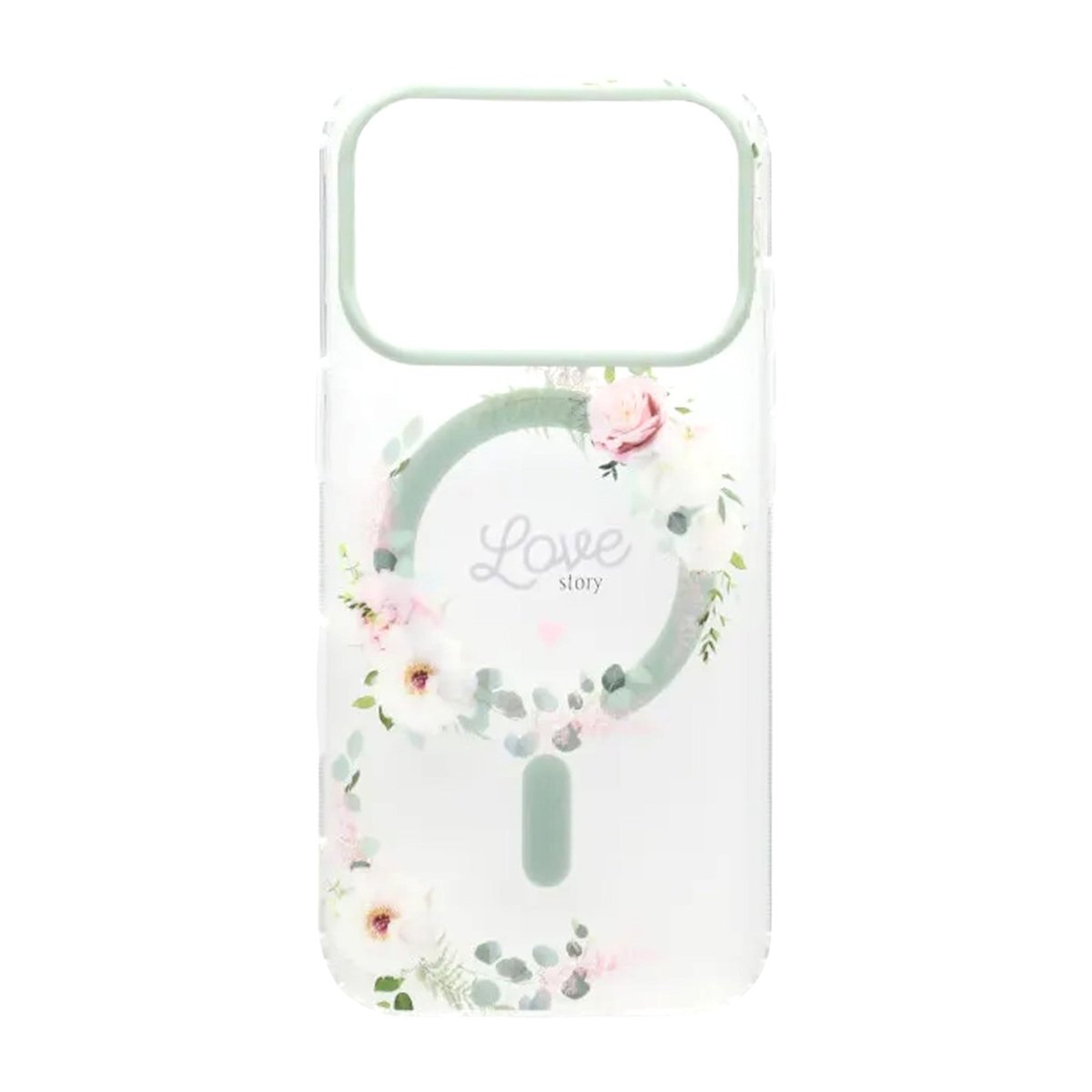 iPhone 17 Pro Max Deksel Floral Matte MagSafe Love Story