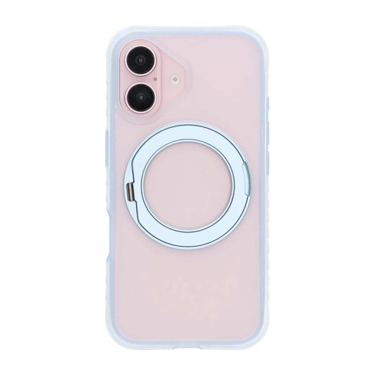 iPhone 16 Deksel MagSafe-ringstativ Blå