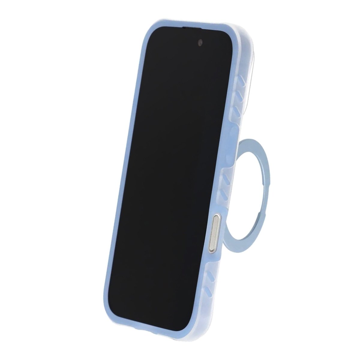 iPhone 16 Pro Deksel MagSafe-ringstativ Blå