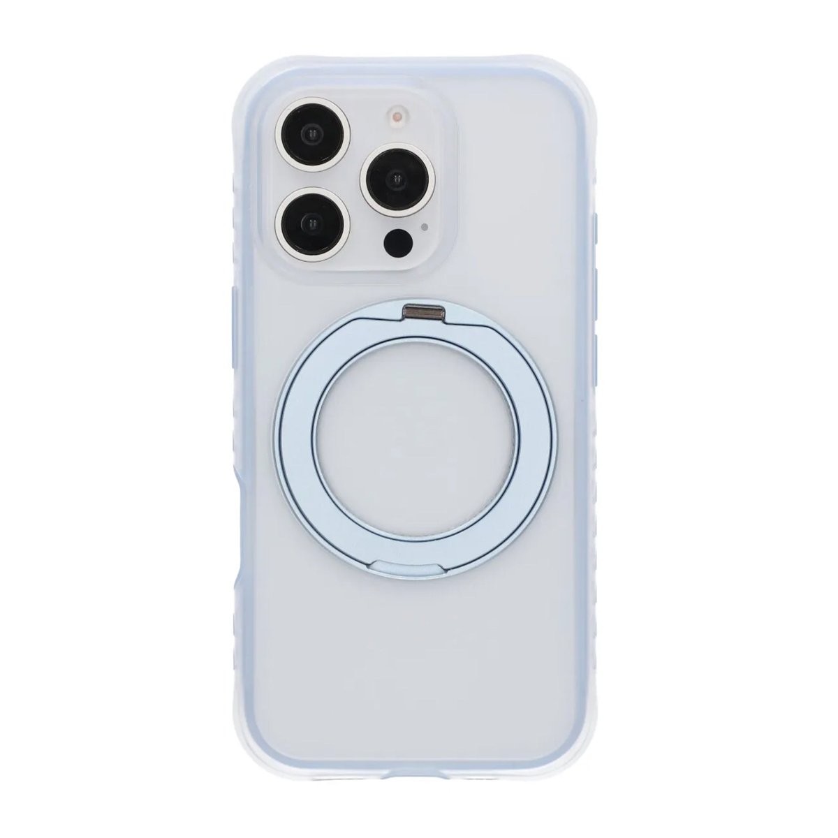 iPhone 16 Pro Deksel MagSafe-ringstativ Blå