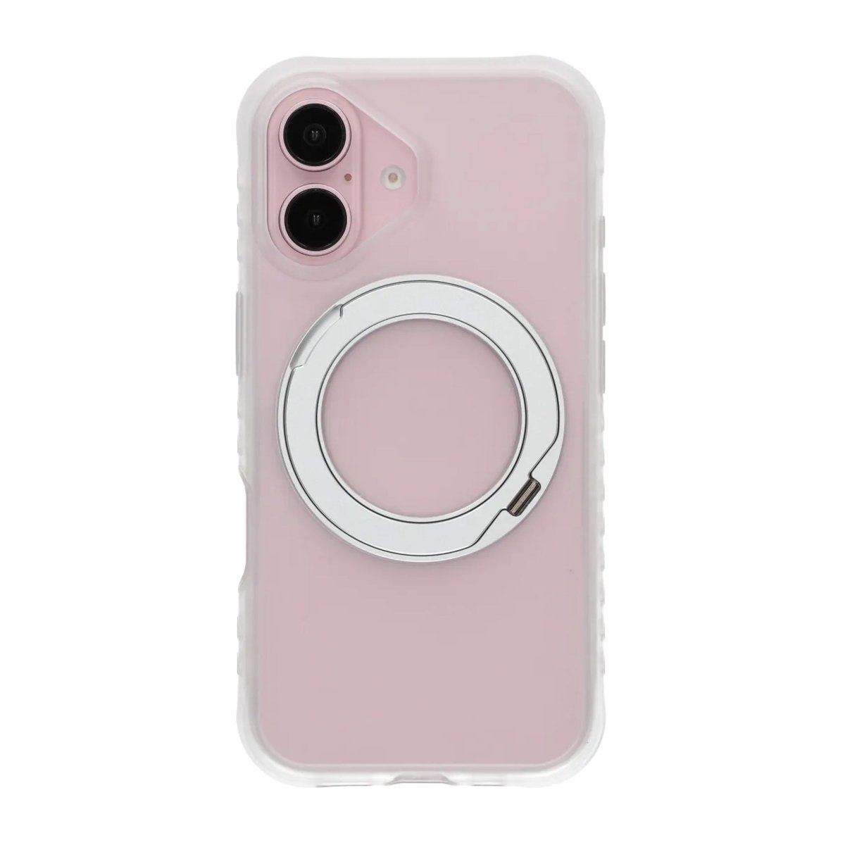 iPhone 16 Deksel MagSafe-ringstativ Hvit