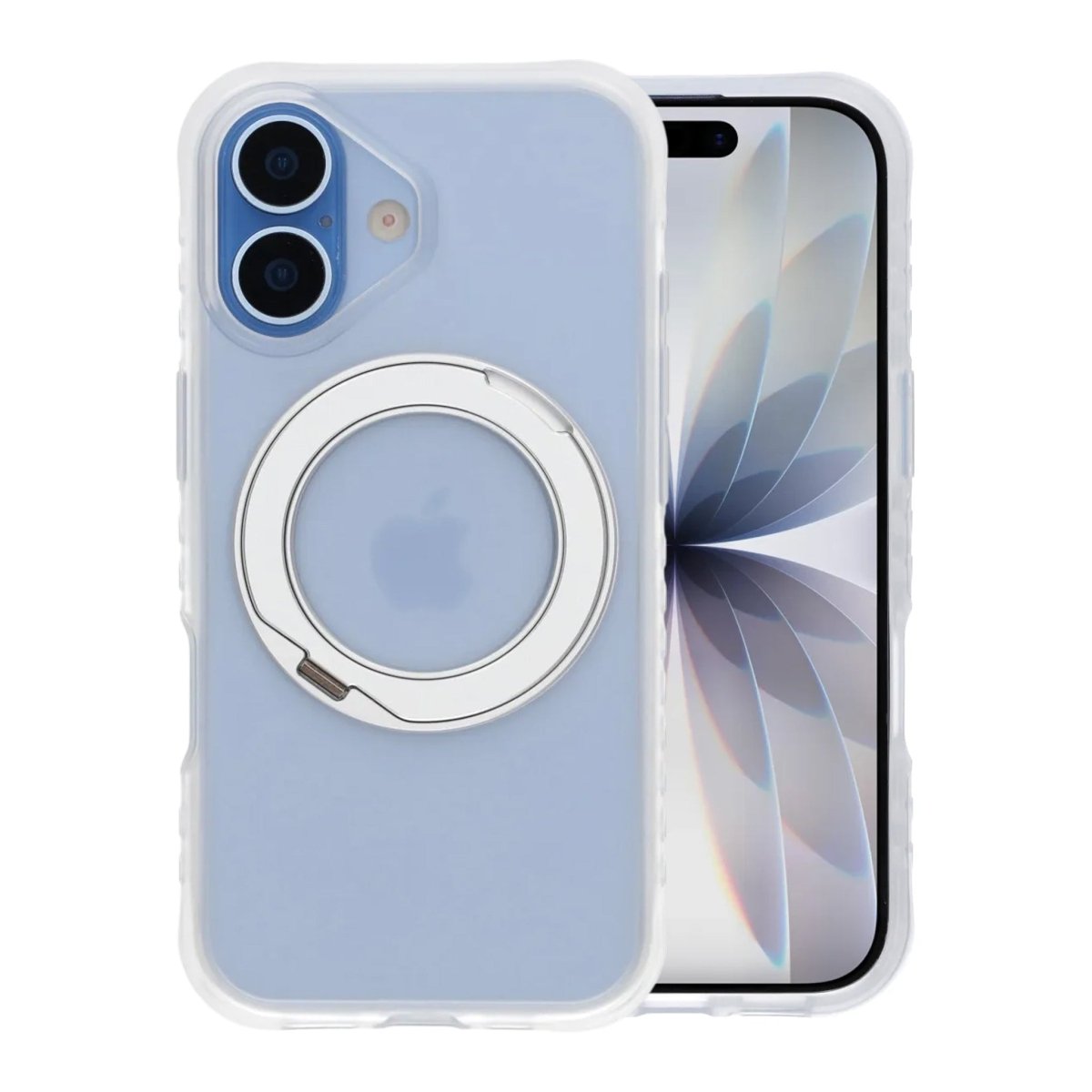 iPhone 17 Deksel MagSafe-ringstativ Hvit