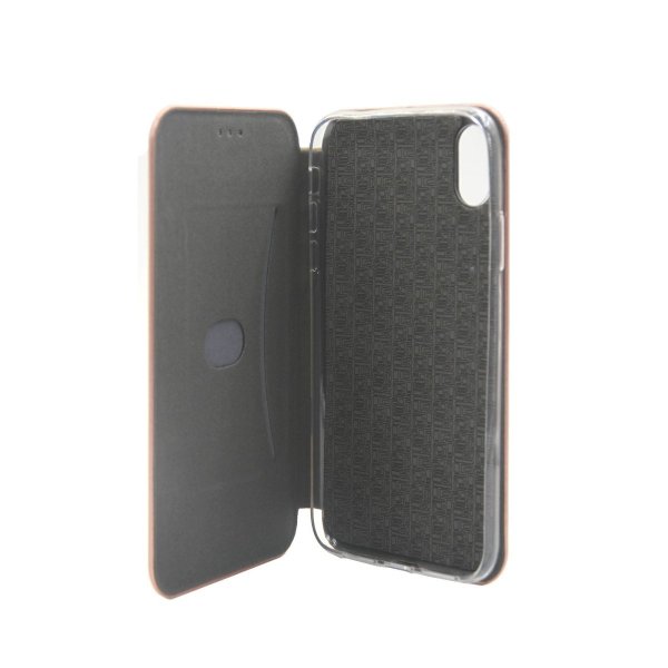 iPhone Xr Etui med Stativ Rosegull