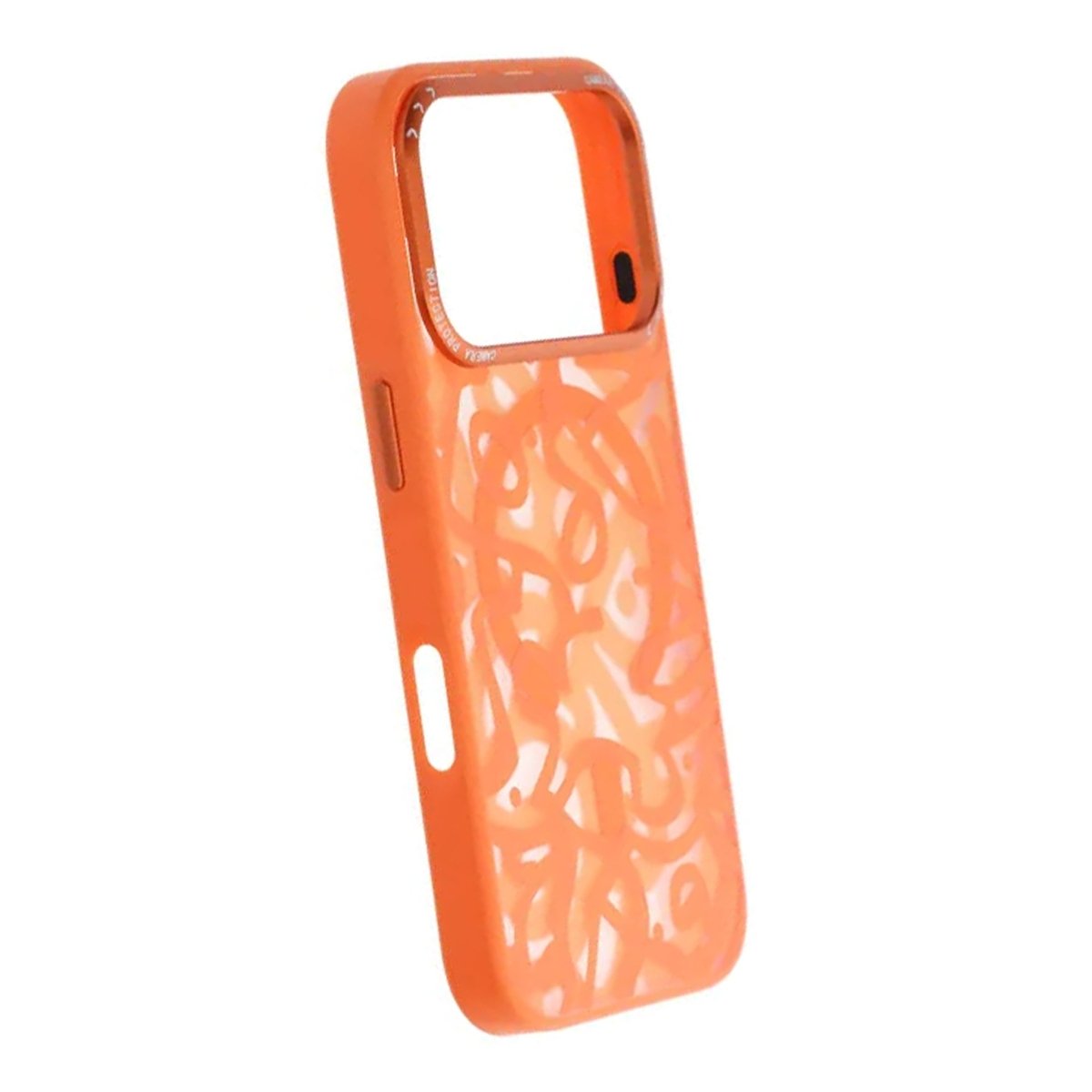 iPhone 17 Pro Max Deksel Graffiti MagSafe Oransje