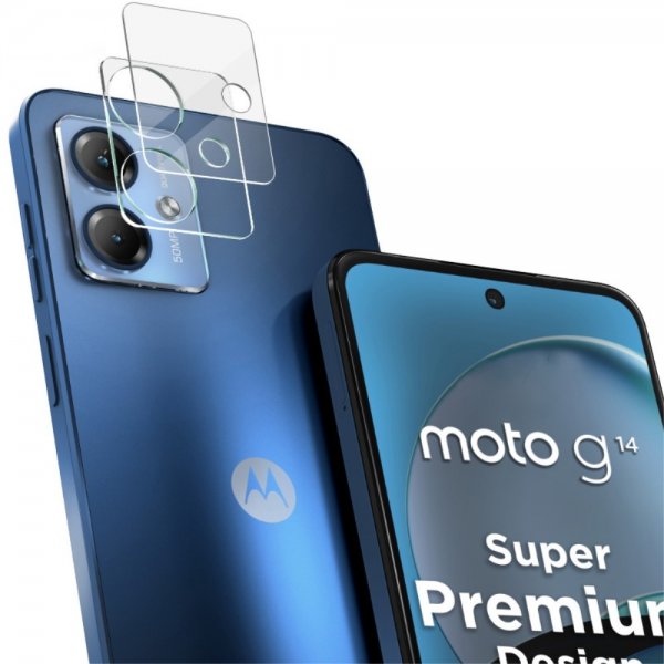 Imak Motorola Moto G14 Kamerabeskytter i Herdet Glass