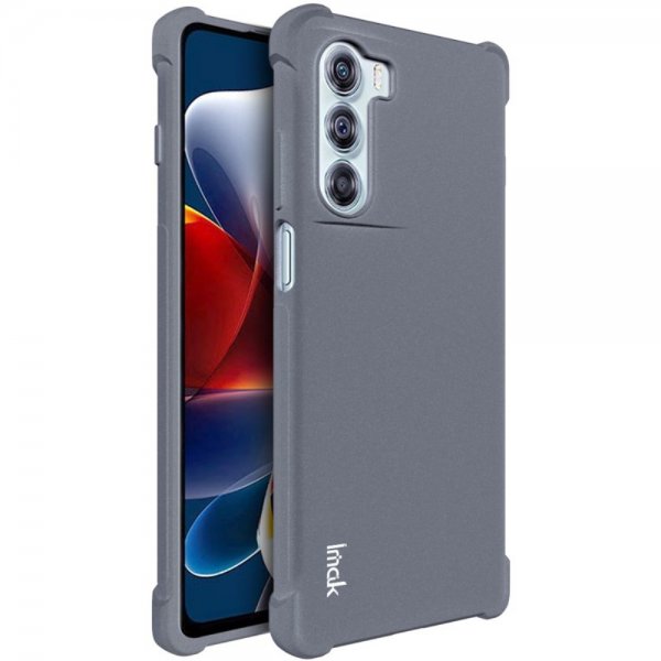 Imak Motorola moto g200 5G Deksel Airbag Grå