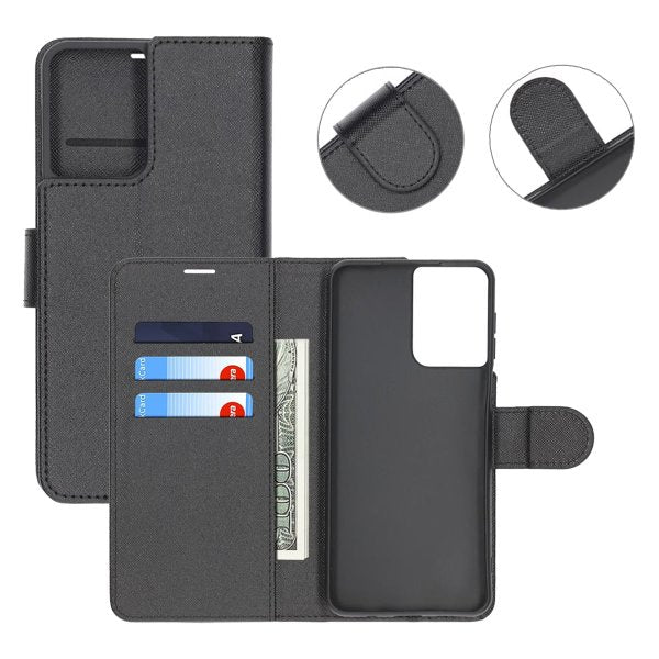 Motorola Moto G35 5G Etui med Stativ Svart