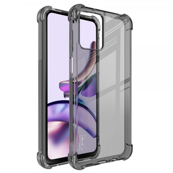 Imak Motorola Moto G53 5G Deksel Airbag Transparent Svart