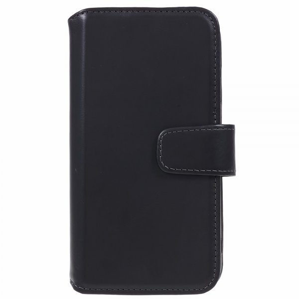 Nordic Covers iPhone 12/iPhone 12 Pro Etui Essential Leather Raven Black