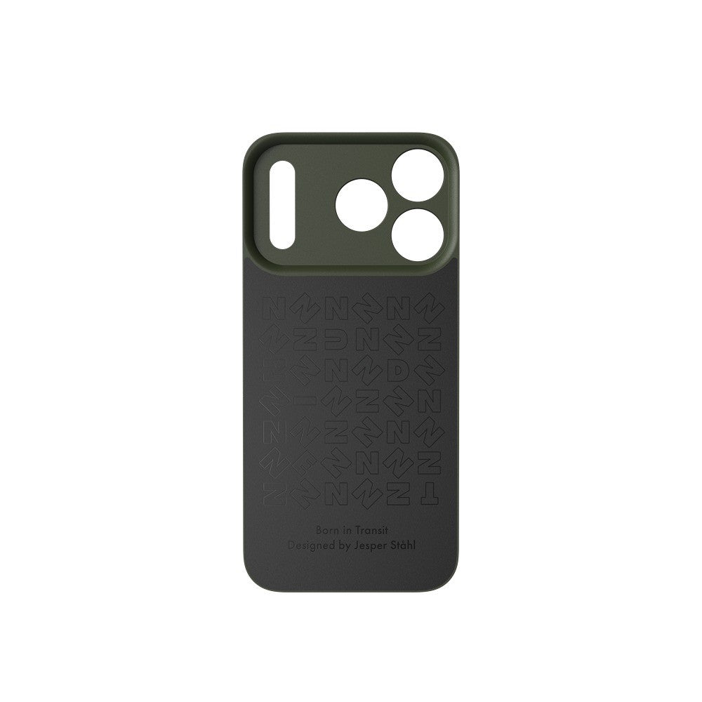 Nudient iPhone 17 Pro/iPhone 18 Pro Deksel Slice Case MagSafe Pine Green