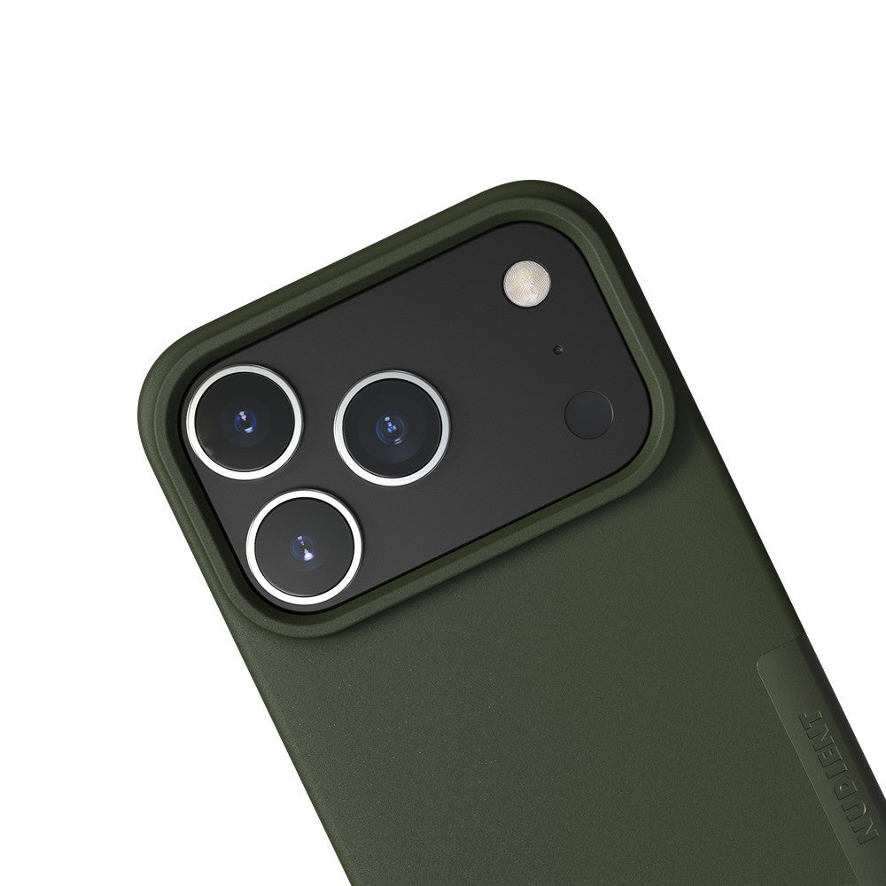 Nudient iPhone 17 Pro/iPhone 18 Pro Deksel Thin Case MagSafe Pine Green