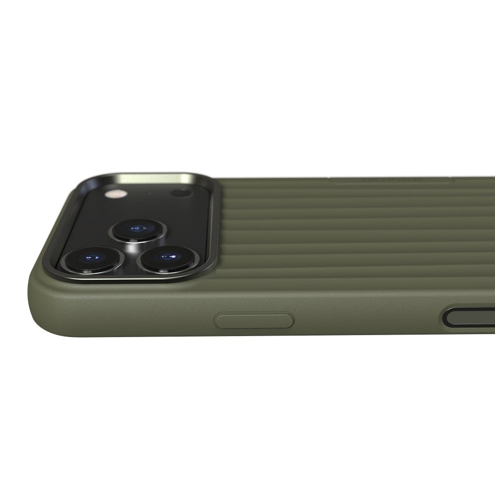 Nudient iPhone 17 Pro Max/iPhone 18 Pro Max Deksel Bold Case MagSafe Olive Green
