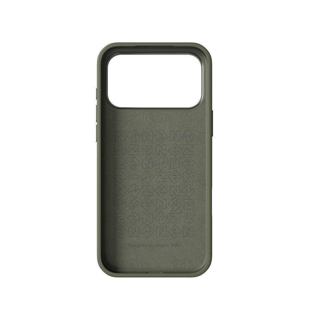 Nudient iPhone 17 Pro Max/iPhone 18 Pro Max Deksel Bold Case MagSafe Olive Green