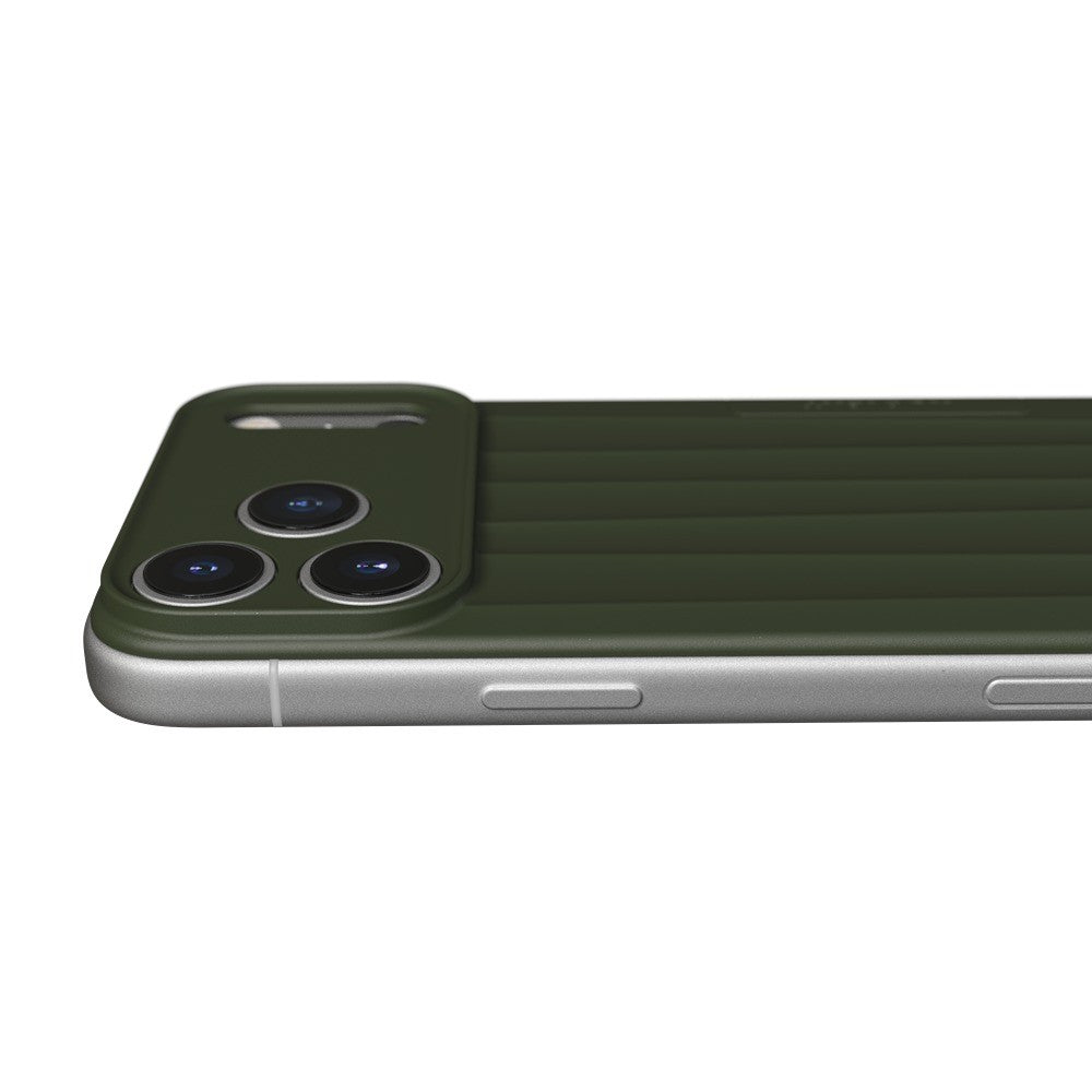 Nudient iPhone 17 Pro Max/iPhone 18 Pro Max Deksel Slice Case MagSafe Pine Green