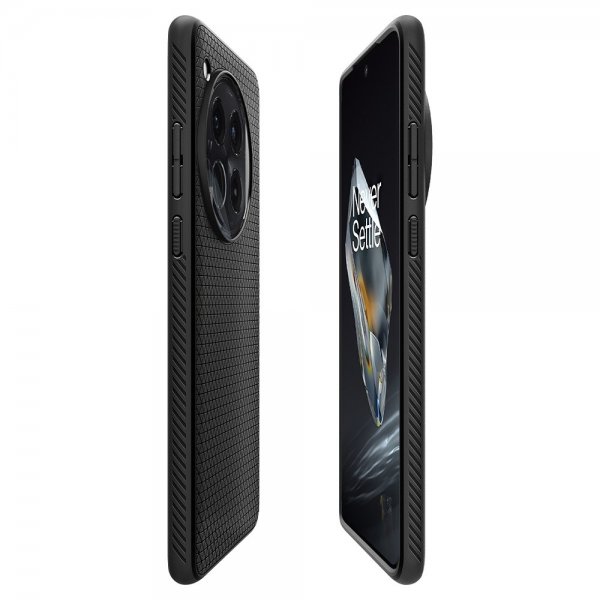 Spigen OnePlus 12 Deksel Liquid Air Matte Black