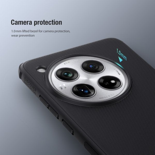 Nillkin OnePlus 12 Deksel Super Frosted Shield Pro Blå