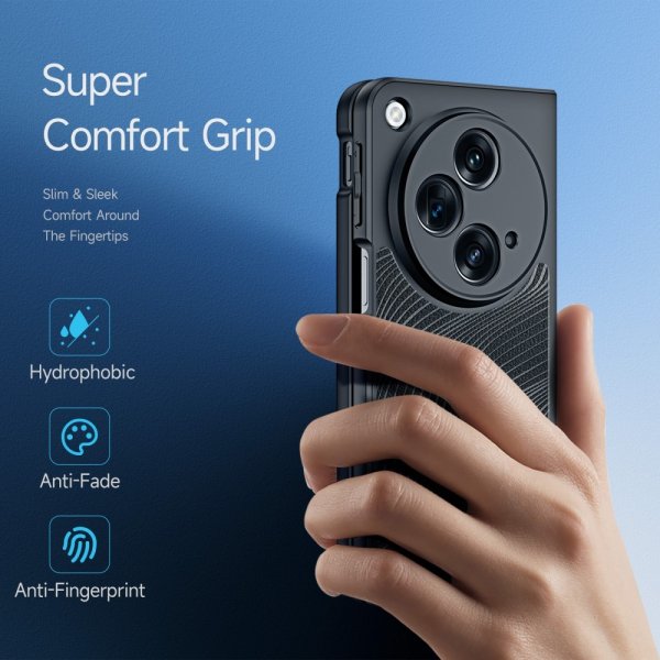 Dux Ducis OnePlus Open Deksel Aimo Series Svart