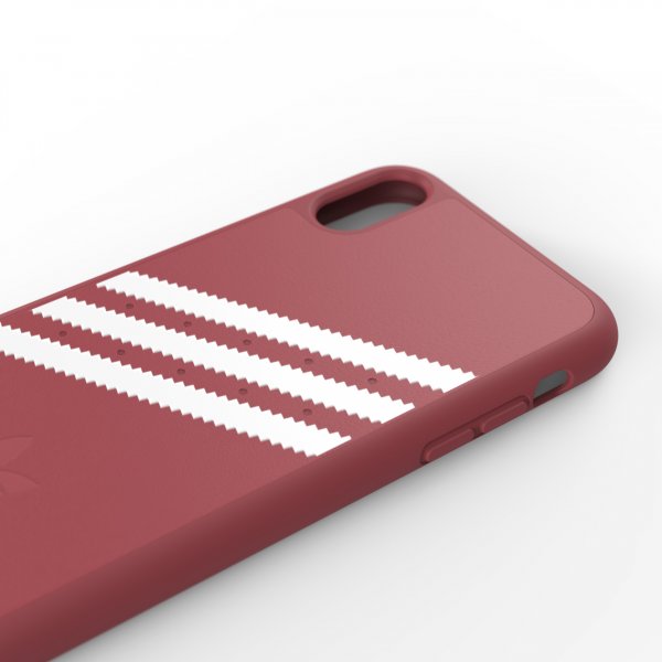 Adidas iPhone Xr Deksel OR Moulded Case Suede FW18 Dusty Pink
